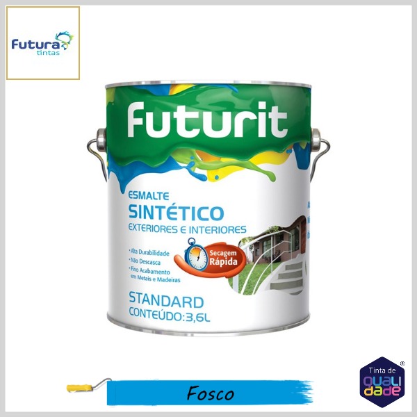 Esmalte Sintético Futurit Standard Fosco, 3.6lt